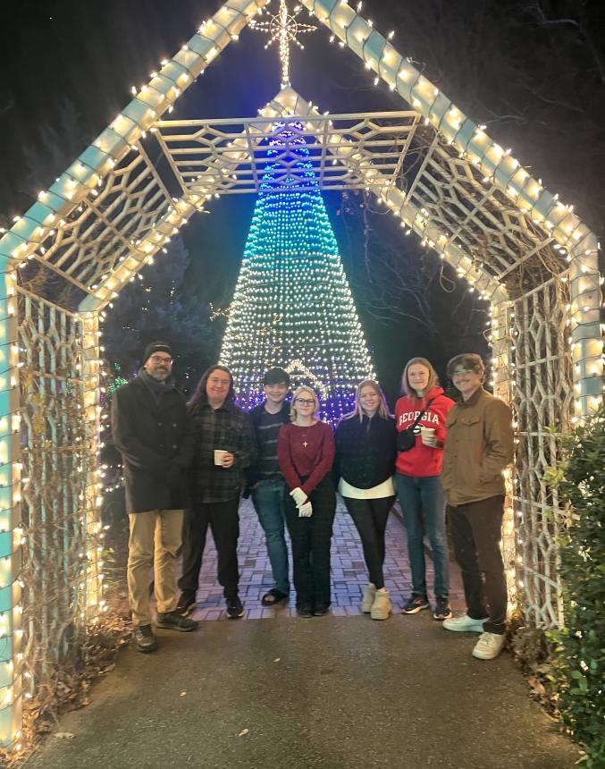 Winter Wonder Lights at UGA Botanical Garden 2024