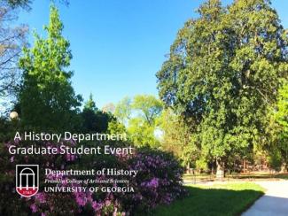 photo of LeConte Hall grounds in spring