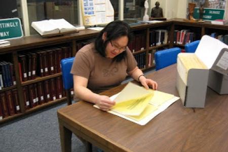 Sherri Sheu while studying as an undergrad at UGA