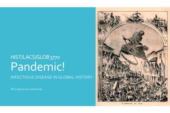 flier for HIST3770 Pandemic class